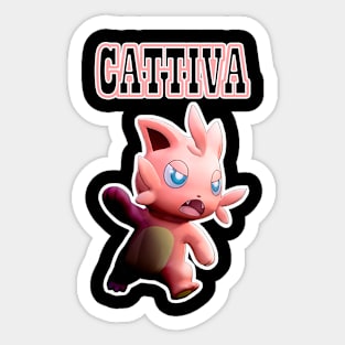 Cattiva Sticker